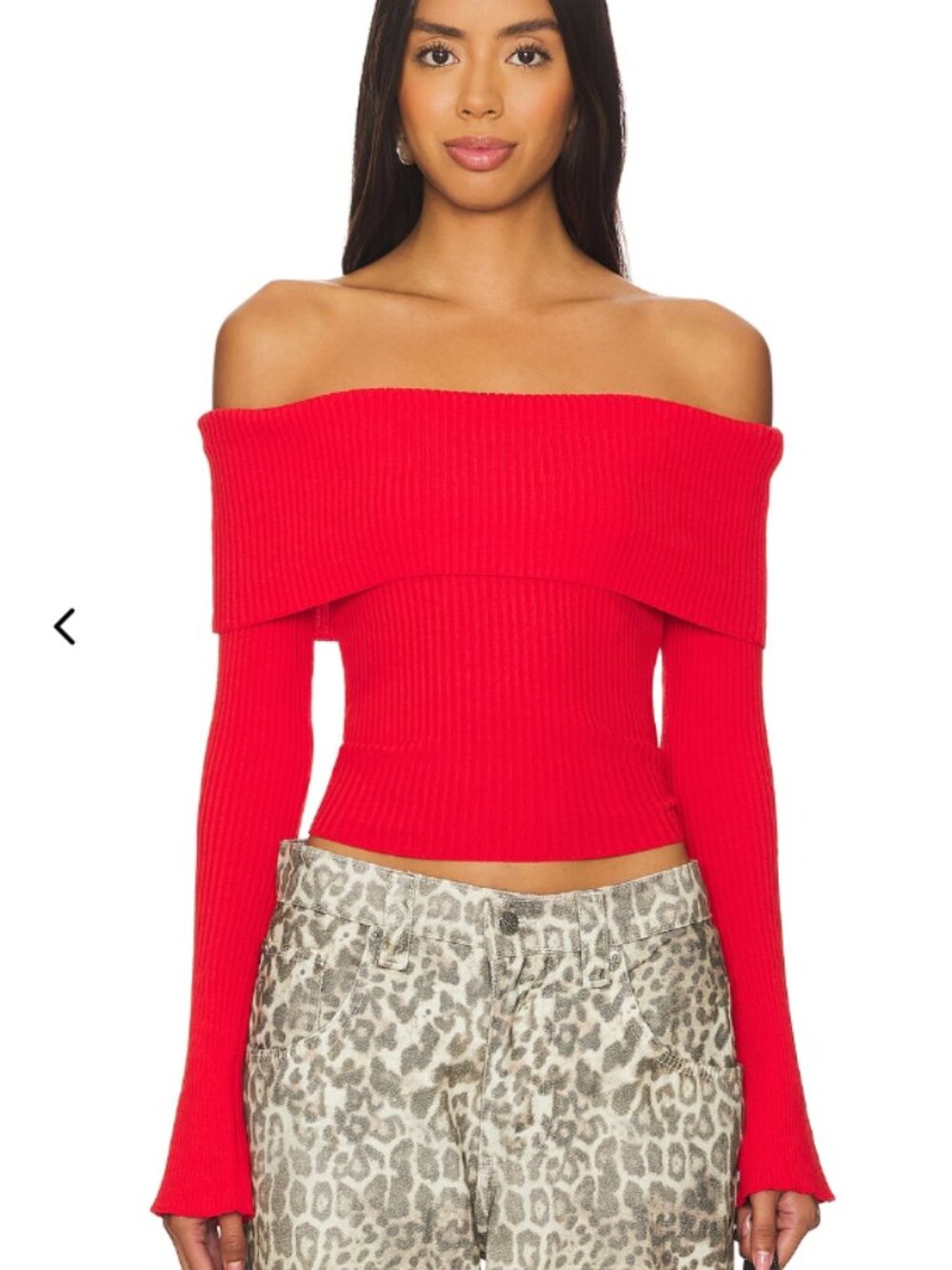 More to Come Candace Off Shoulder Sweater